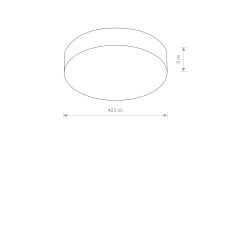 Plafon ARENA White LED 18W 4000K 40,5 cm 10185 Nowodvorski - zdjęcie 2